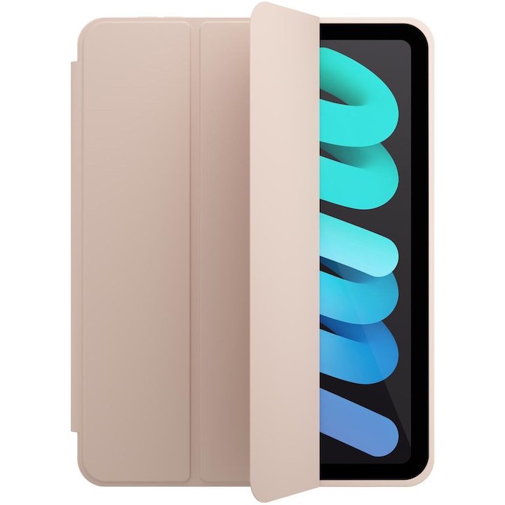 Husa de protectie Next One Rollcase pentru iPad Mini 6th Gen, Ballet Pink
