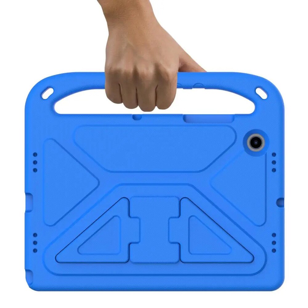 Etui FunColor pentru tableta Samsung Galaxy Tab A9 8.7, albastru, cu suport integrat