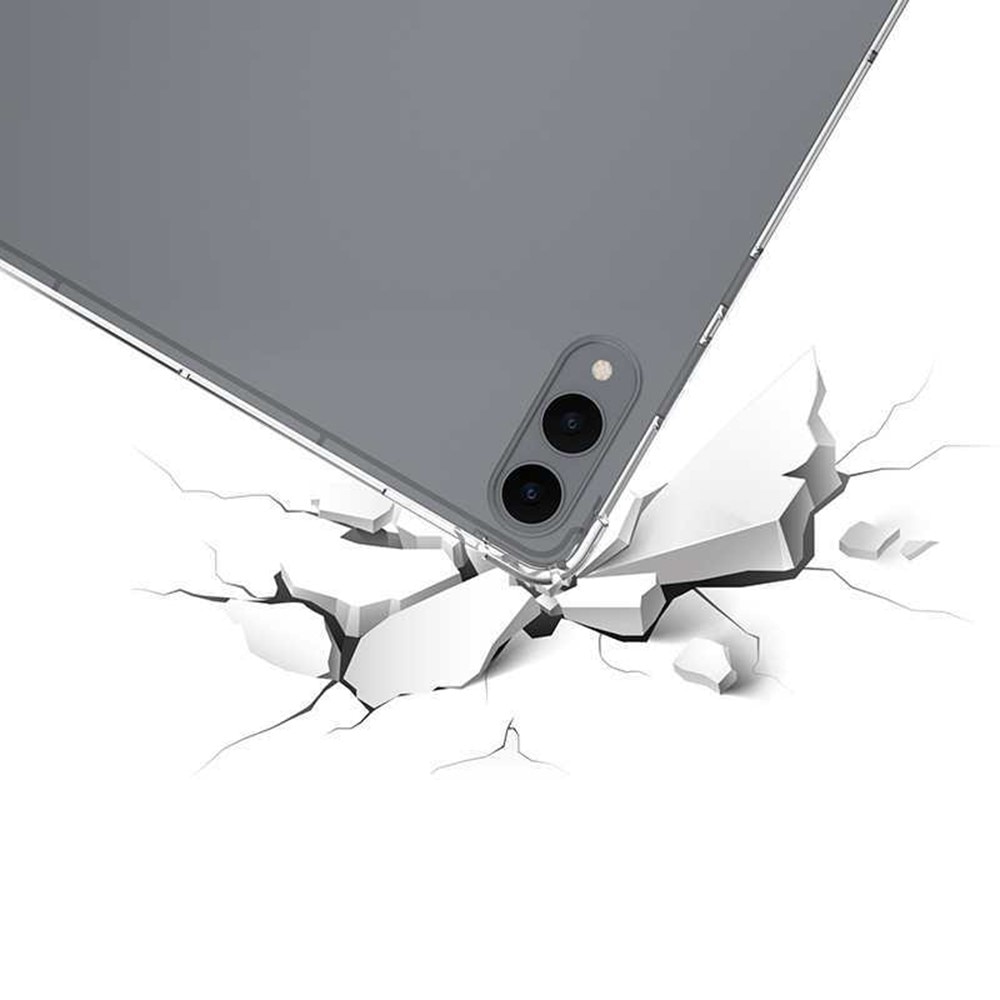 Husa tableta, XGSM, pentru Samsung Galaxy Tab S11 Ultra, TPU, transparenta, colturi intarite