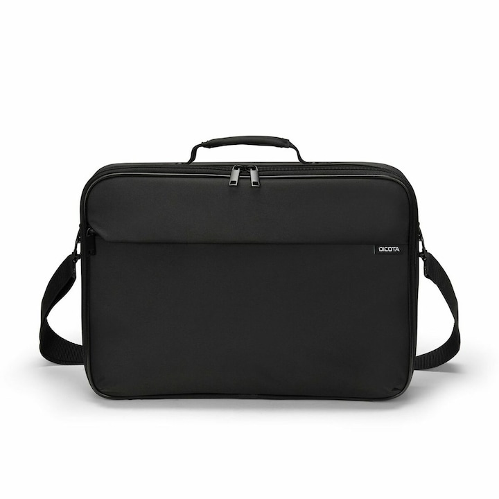 Rucsac laptop Dicota, material reciclat, negru, 35,8cm