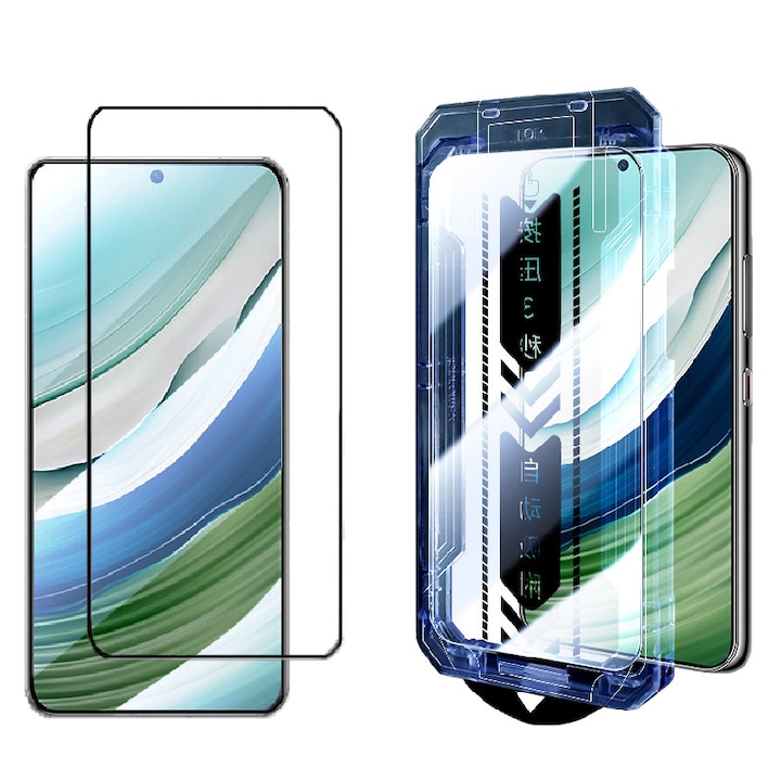 Folii de protectie telefoane, HD, Full Cover, Anti Zgarieturi, Anti Socuri, Anti-amprenta, Nu se va lipi stramb, Pentru Samsung Galaxy A55/Galaxy A35, Vine cu un dispozitiv simplu de instalare pentru o pozitionare precisa