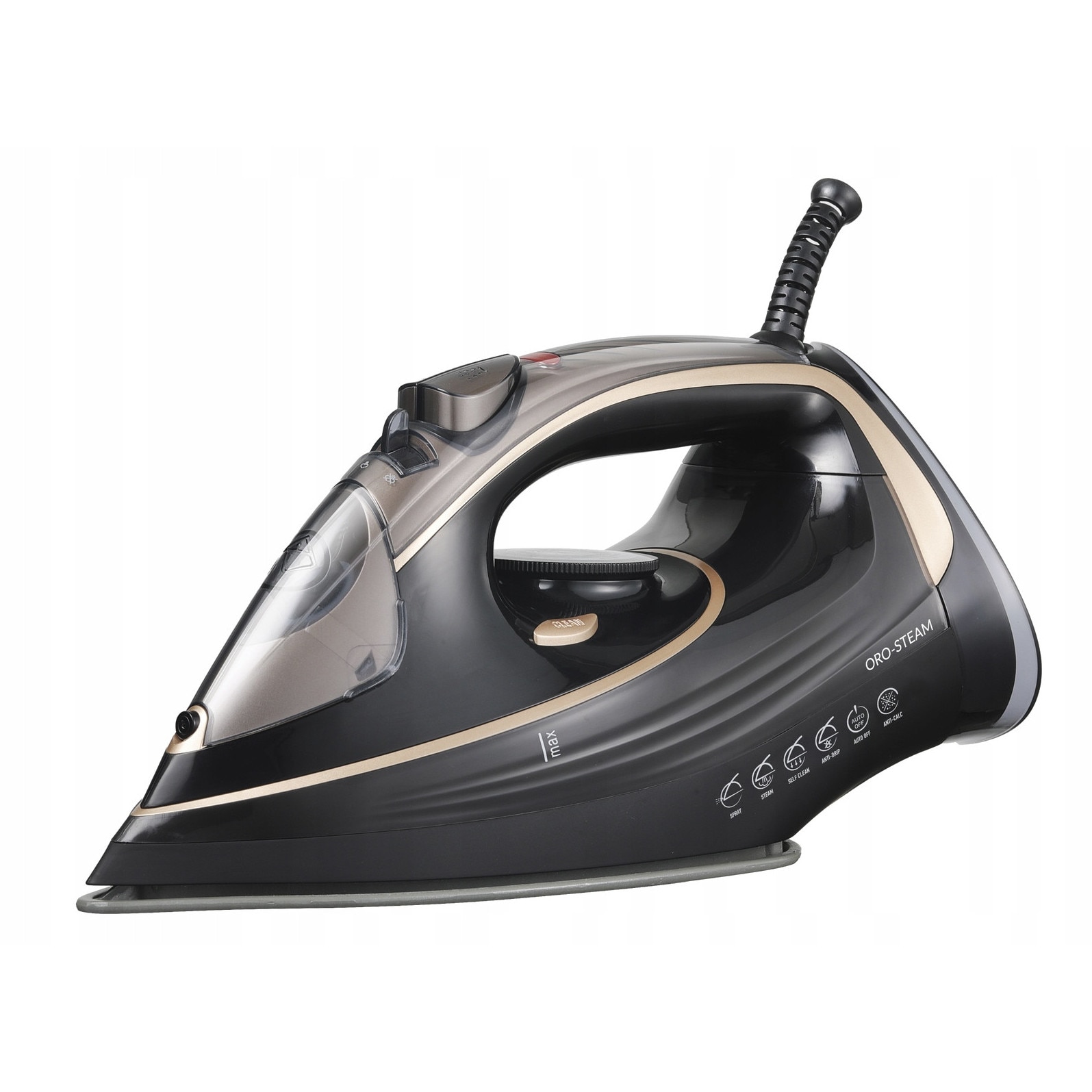 Fier de calcat cu generator de abur ORO-STEAM, 3200W, 45g/min, 350ml