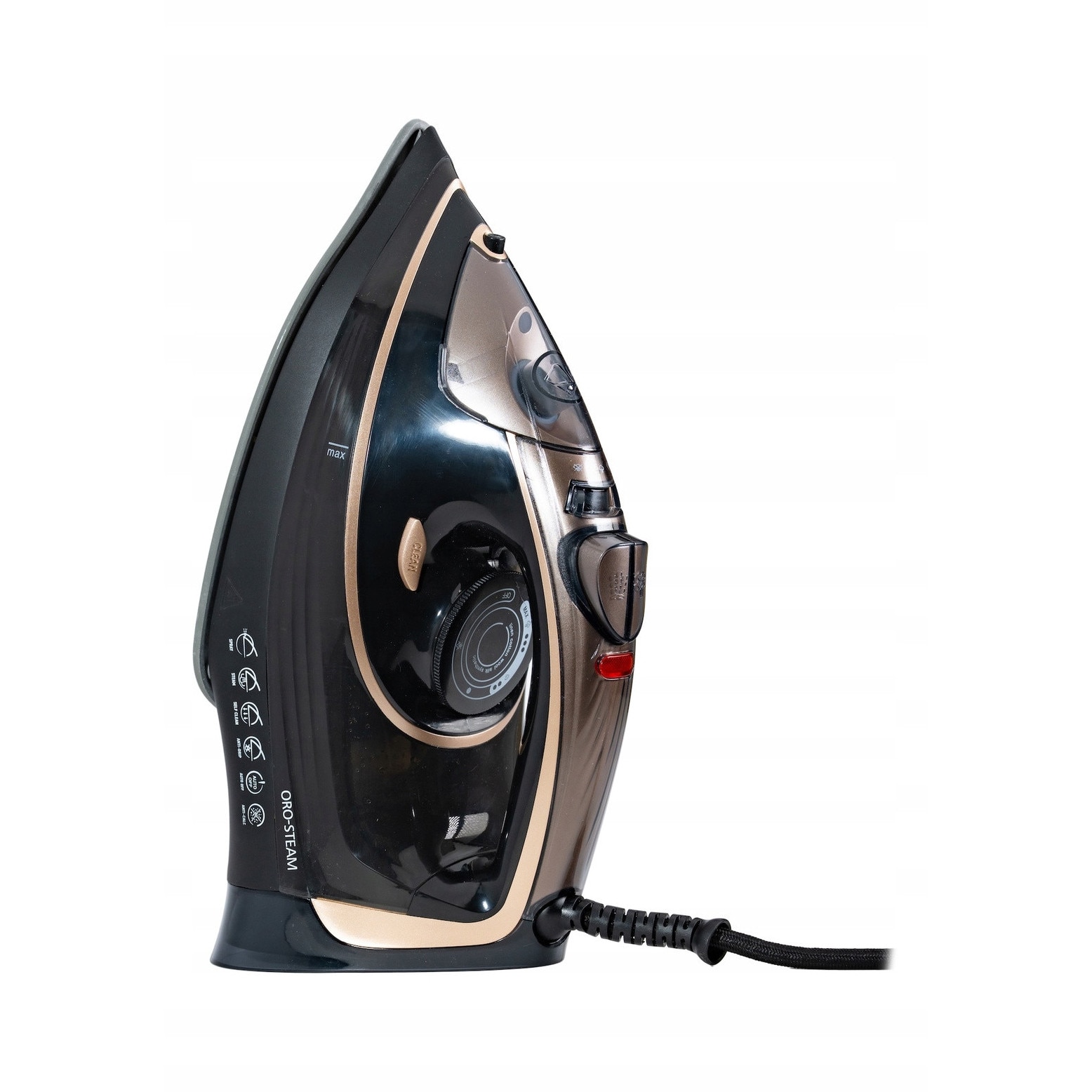 Fier de calcat cu generator de abur ORO-STEAM, 3200W, 45g/min, 350ml