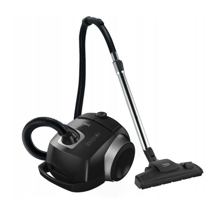 Aspirator cu sac, BEKO, 4L, Negru