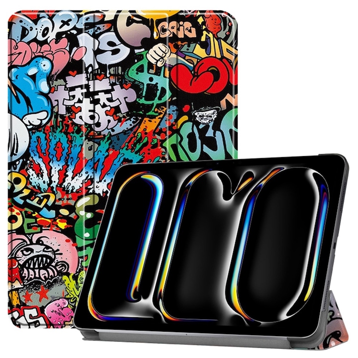 Husa pentru iPad Pro 11 (2024), Techsuit FoldPro, Urban Vibe