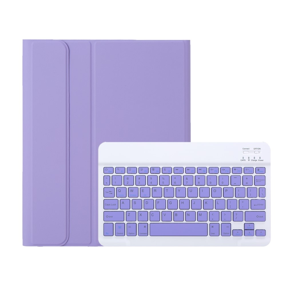 Husa cu tastatura Bluetooth pentru iPad 11 2025 A16 (generatia a 11-a) / iPad 10.9 2022 (generatia a 10-a), violet